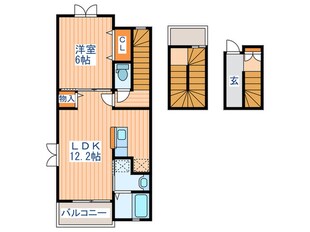 ウエストスワンプＣの物件間取画像